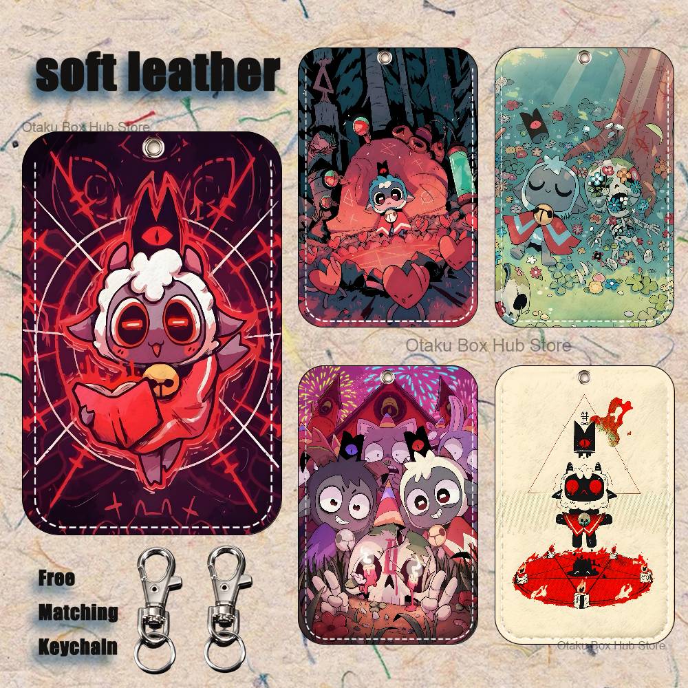 Leather Work - C-Cult the L-Lamb 羊ホルダー キーホルダー 銀行ビジネスワークカードホルダー
