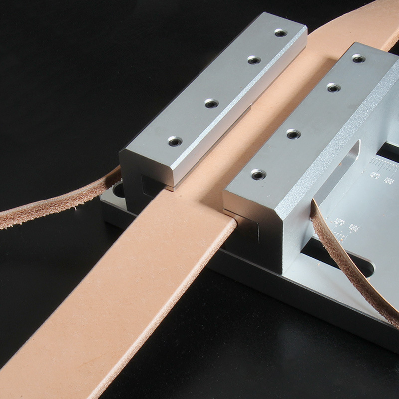 Leatherwork Edge Beveler - レザーエッジトリマー ベルトエッジシェービングツール 半円形ベベラー DIYクラフトツール ベルト製作 レザー加工用