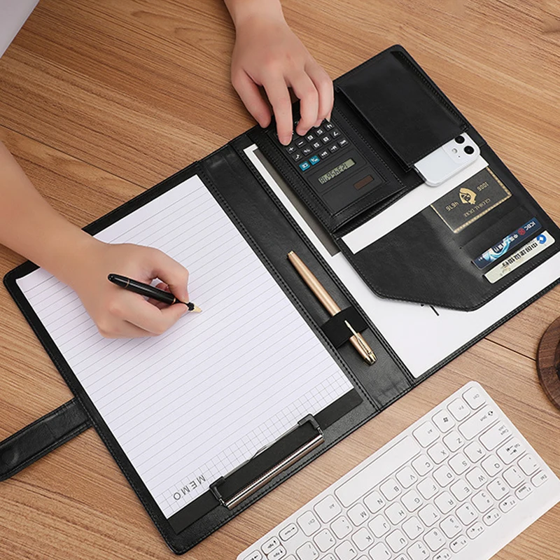 A4 レザー エグゼクティブ ポートフォリオ フォルダー ド - Leather Work Folder のレビューと価格
