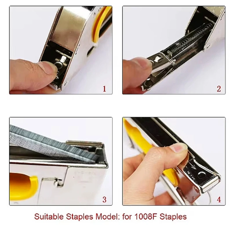 DIY クラフトマニュアルハンドステープルガンポータブルタッ - Upholstery Leather Work のレビューと価格