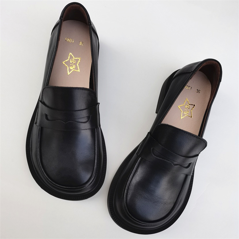 Cauaymade-カジュアルなオックスフォードの靴,男性用 - Leather Work のレビューと価格