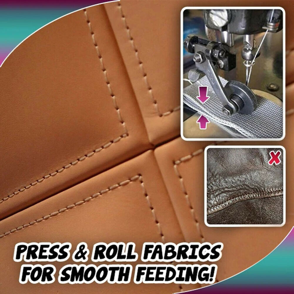 レザー押えミシンローラー工業用ミシン部品持ち運びと取り付けが - Leatherwork Roller のレビューと価格