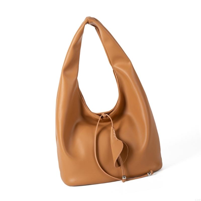 快適なショルダーストラップ付きの実用的なPUハンドバッグ大容 - Leatherwork Essentials のレビューと価格
