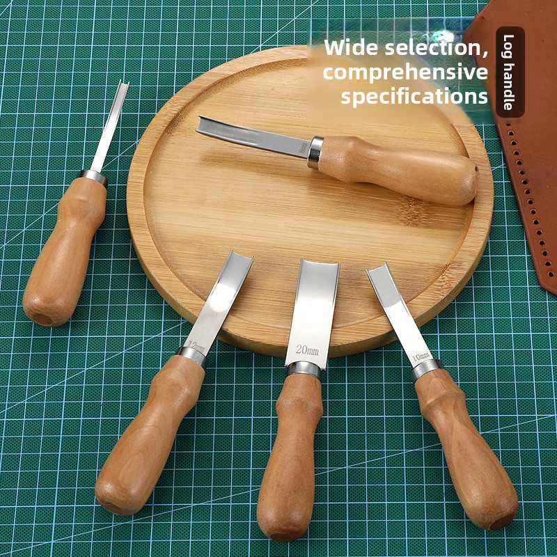 革漉きナイフ、革削り工具、エッジベベリング、薄化DIYレザー - Leatherwork Edge Beveler のレビューと価格