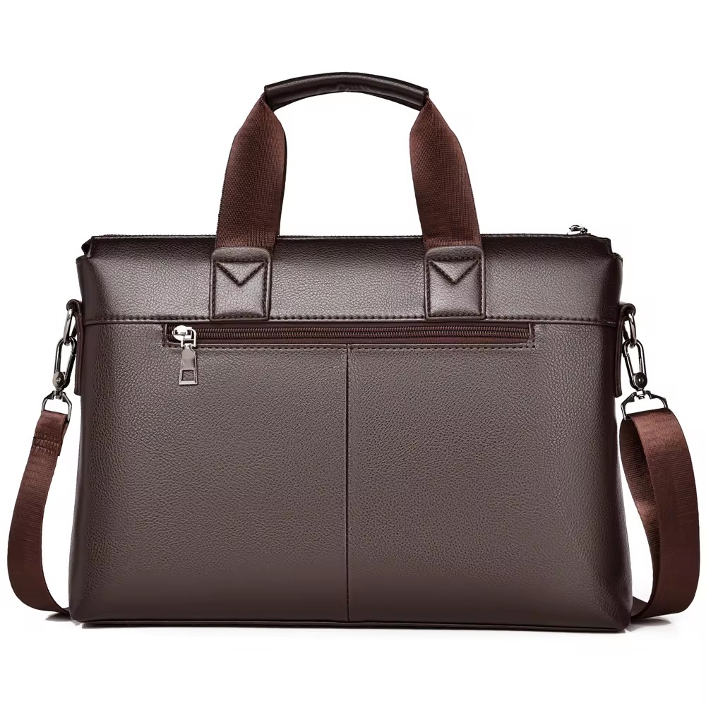 2026 新しい男性ブリーフケース高品質ビジネス有名ブランド - Leather Work Laptop Bag のレビューと価格