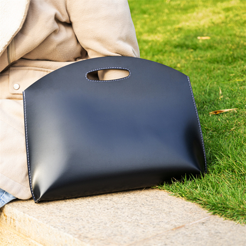 女性向けの新しいインスタグラム向けニッチデザイン、ファッショ - Leather Work Laptop Bag のレビューと価格
