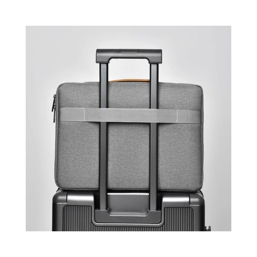 エアバッグ耐衝撃性軽量超薄型ラップトップブリーフケース多機能 - Leather Work Laptop Bag のレビューと価格
