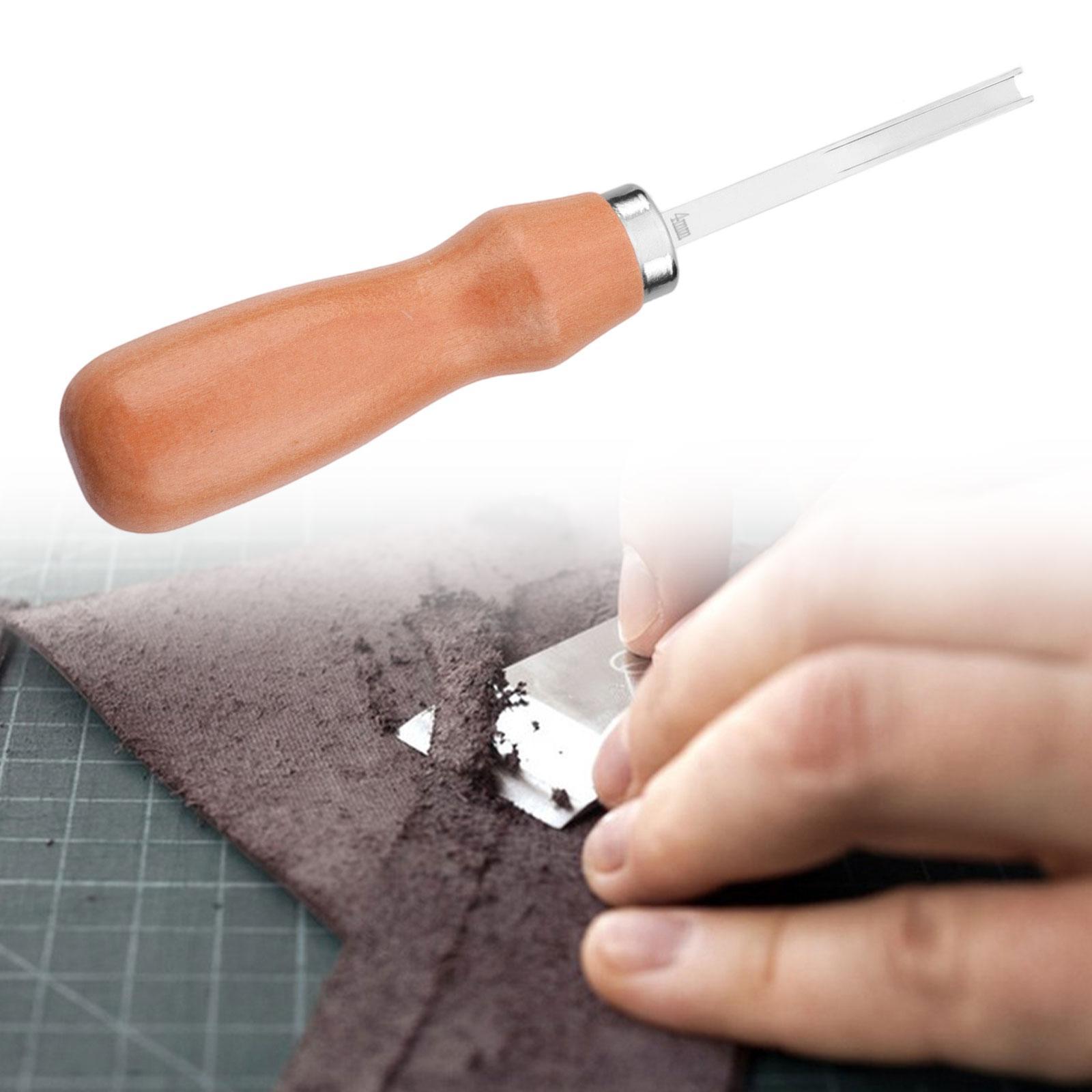 ワイドマウスレザークラフトエッジトリマーベベラーツール、革細 - Leatherwork Edge Beveler のレビューと価格