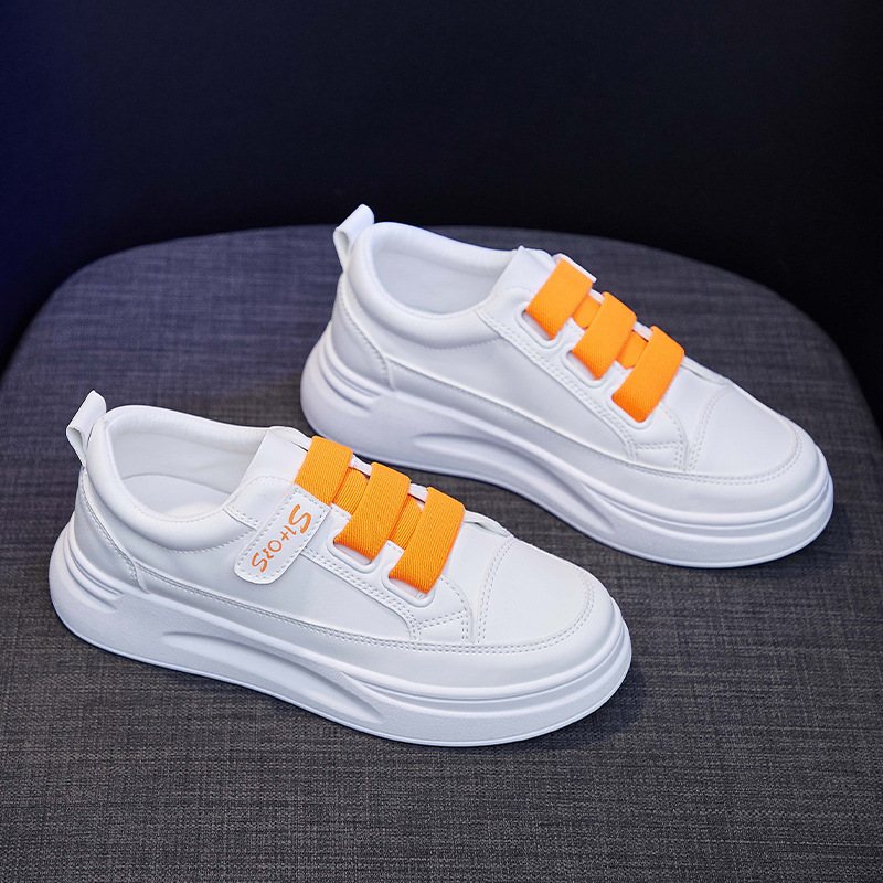 春夏の靴若い女性カジュアルシューズフラットファッションブラン - Leather Work Flats のレビューと価格