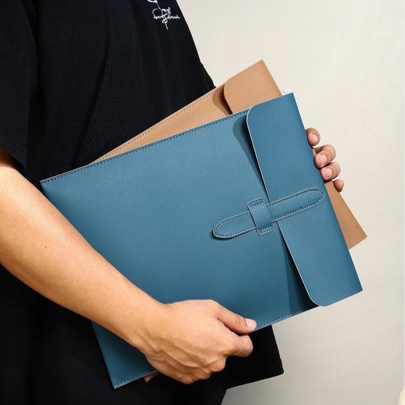 A4 傷つきにくい厚手の革製ドキュメントフォルダー 契約書収 - Leather Work Folder のレビューと価格