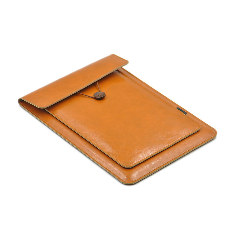 二重層大容量ラップトップバッグカバー、マイクロファイバーレザ - Leather Work Laptop Bag のレビューと価格