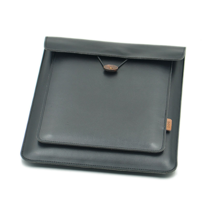 二重層大容量ラップトップバッグカバー、マイクロファイバーレザ - Leather Work Laptop Bag のレビューと価格