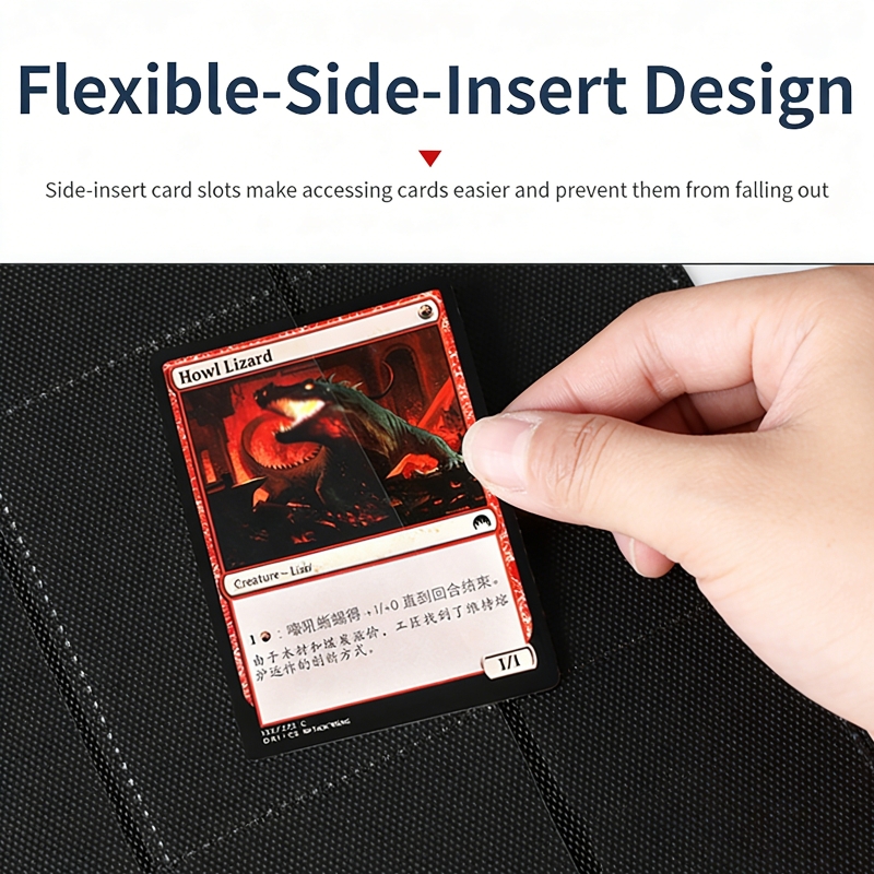 9/12ポケットレザー製トレーディングカードアルバムフォルダ - Leather Work Folder のレビューと価格
