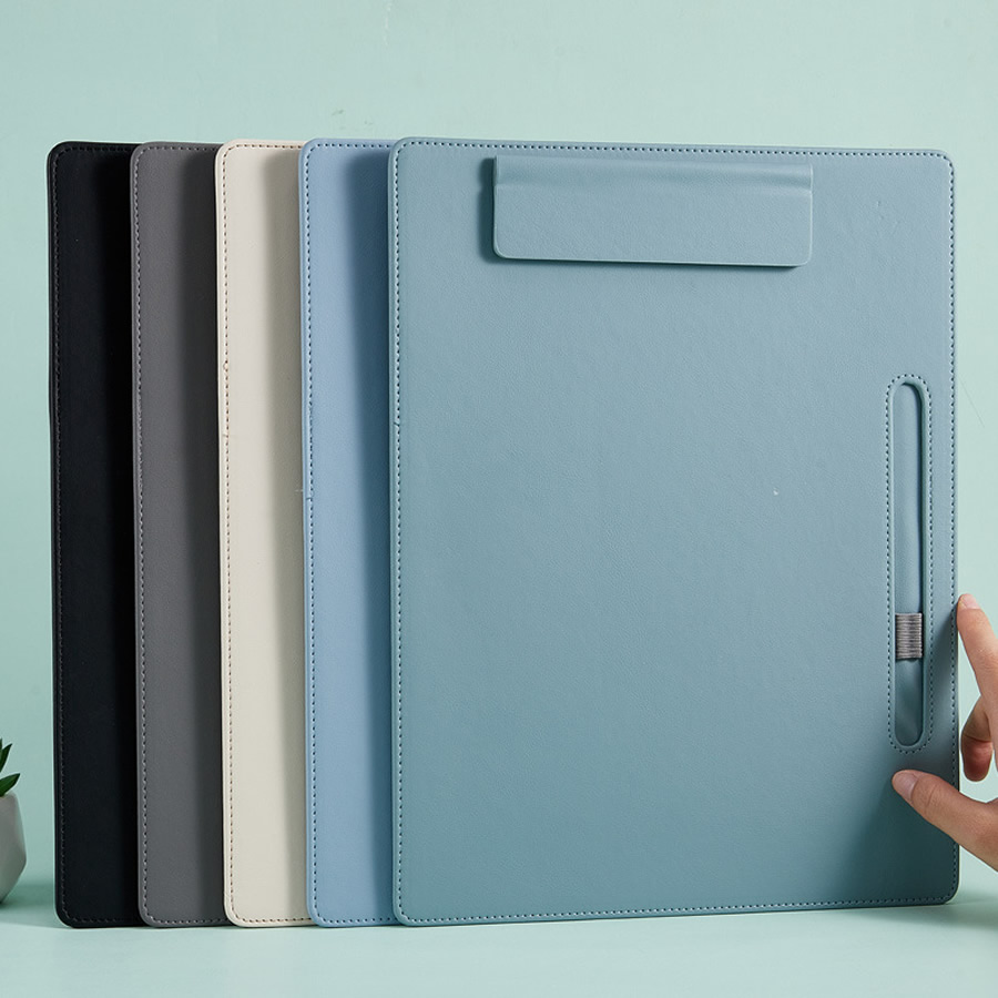 A4レザーライティングクリップ、ビジネスフォルダー、データブ - Leather Work Folder のレビューと価格