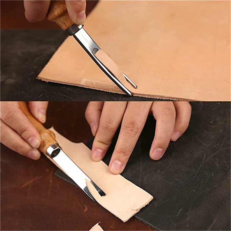 実用的な革細工エッジベベラー、スカイビングベベリングナイフ、 - Leatherwork Edge Beveler のレビューと価格