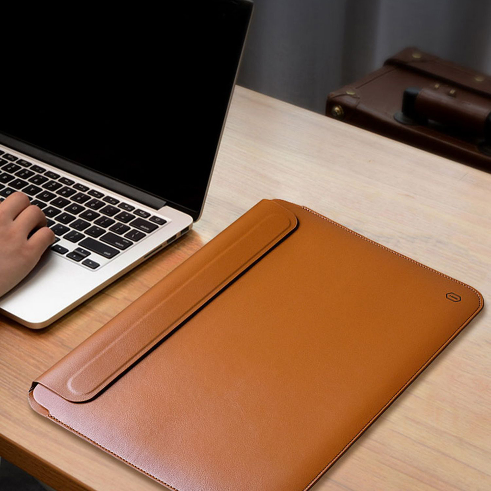 WiWU ノートパソコンスリーブケース MacBook Ai - Leather Work Laptop Bag のレビューと価格