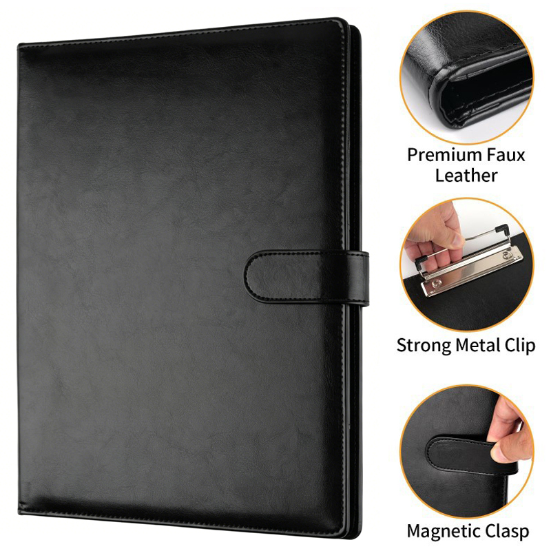 A4レザービジネスポートフォリオフォルダ、契約書や会議議事録 - Leather Work Folder のレビューと価格