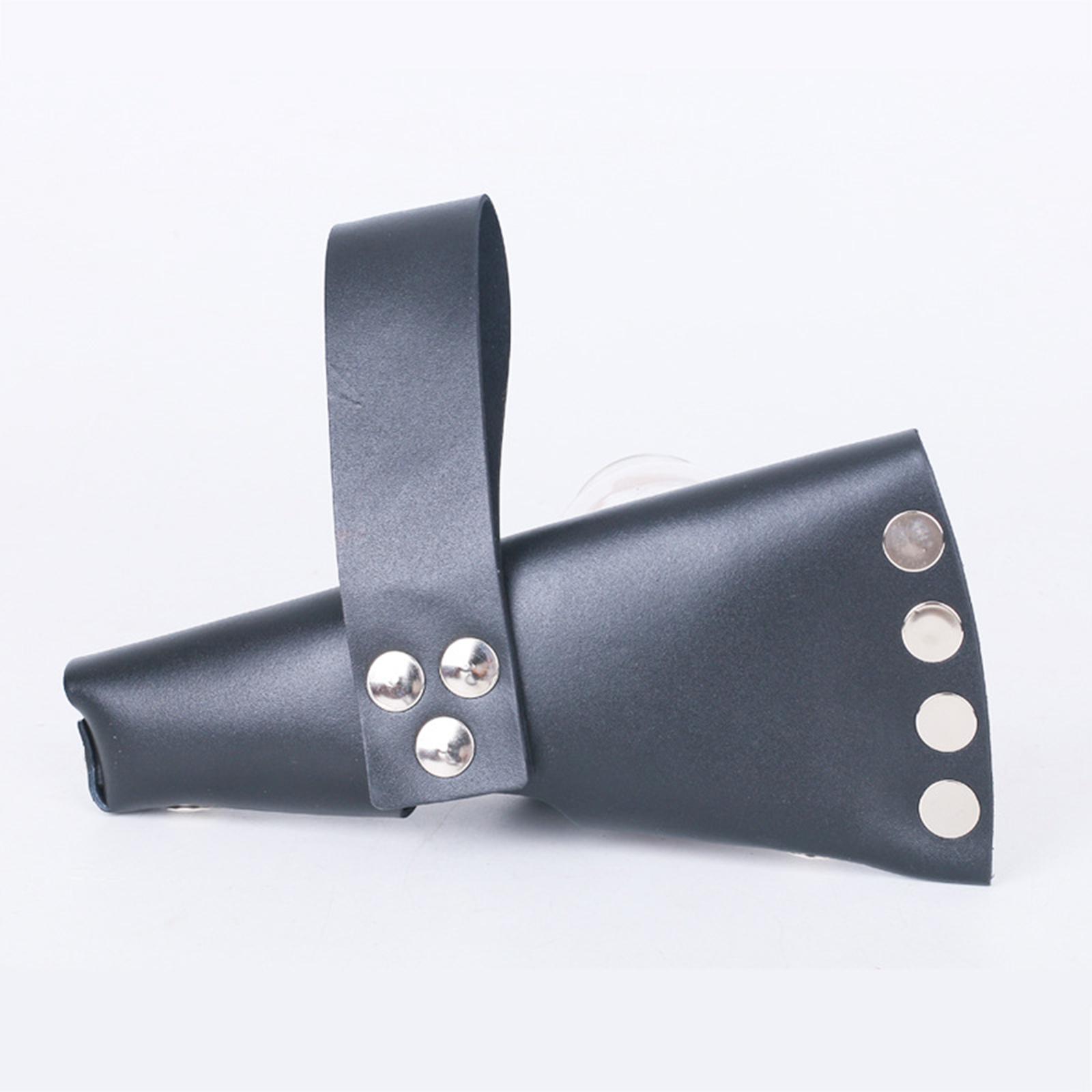 PUレザー製ハチェットブレードカバー保護屋外作業必需品斧カバ - Leatherwork Essentials のレビューと価格