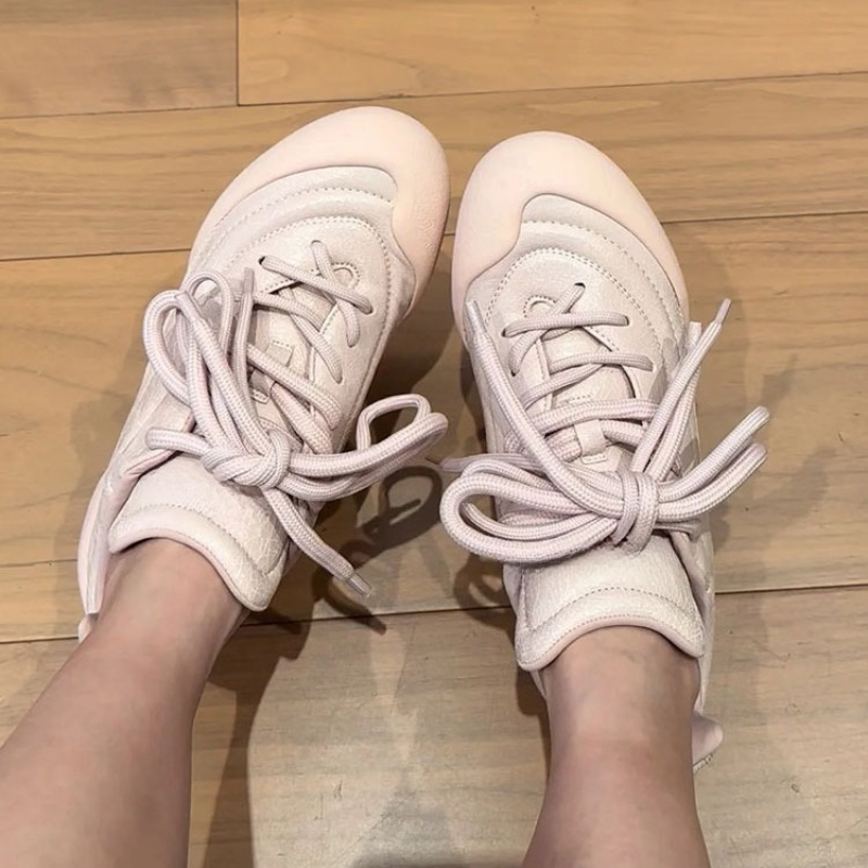 本革製 ラージサイズ フォレスト・ガンプ レディースシューズ - Leather Work Flats のレビューと価格