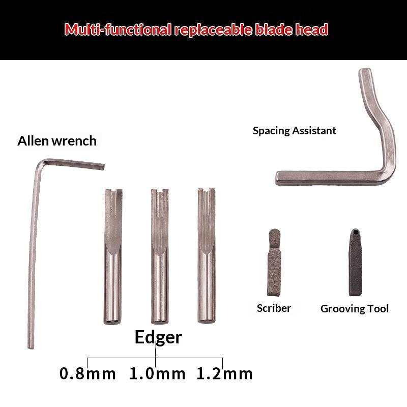 7 in 1レザーグルーバーツール、プロ仕様調整可能ステッチ - Leatherwork Edge Beveler のレビューと価格