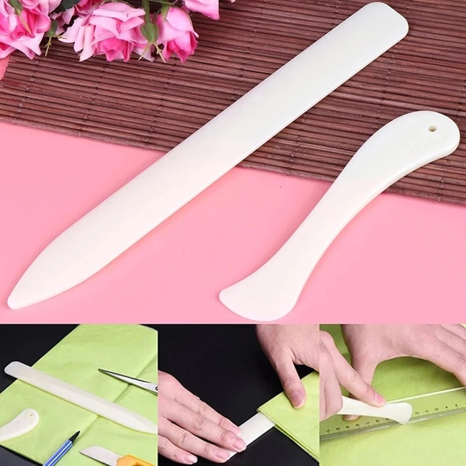 プロ仕様の革工芸用ボーンフォルダー、頑丈な革加工ツール、溝入 - Leather Work Folder のレビューと価格