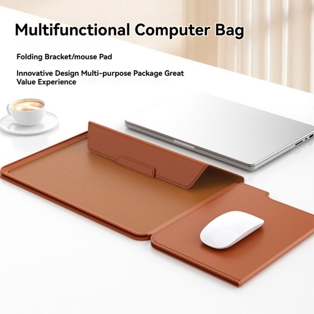 13-14/15-16インチ ノートパソコンスリーブホルダー - Leather Work Laptop Bag のレビューと価格